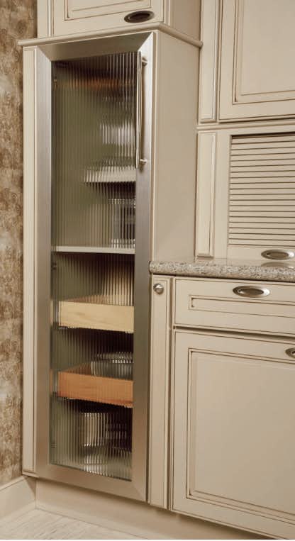 Add Pantry Storage To Your Kitchen With Tall Cabinets
