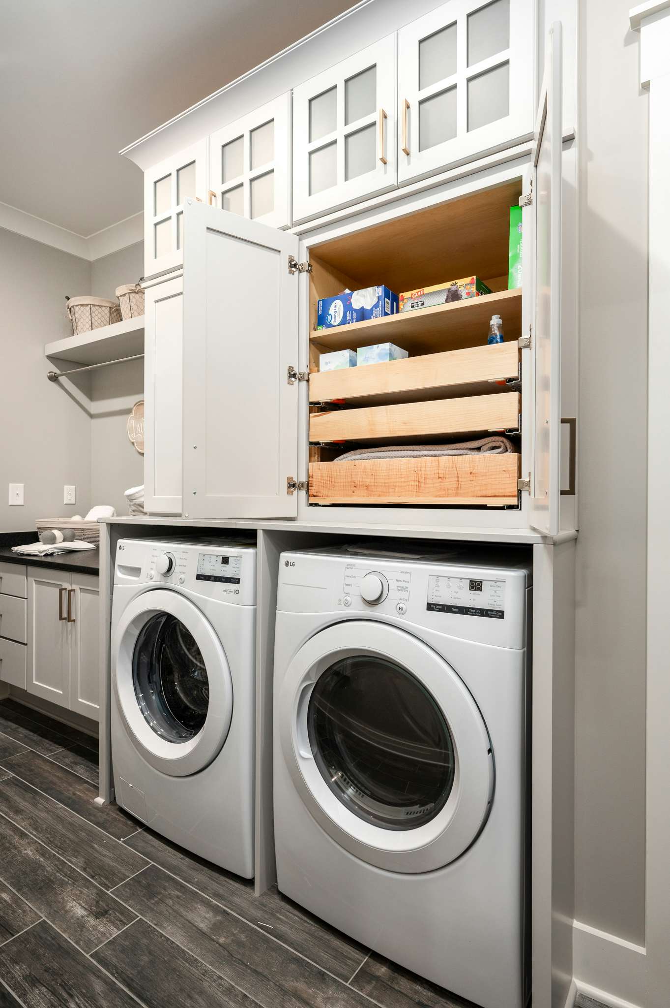 laundry cabinetry